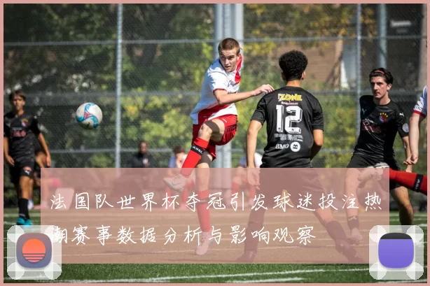 法国队世界杯夺冠引发球迷投注热潮赛事数据分析与影响观察